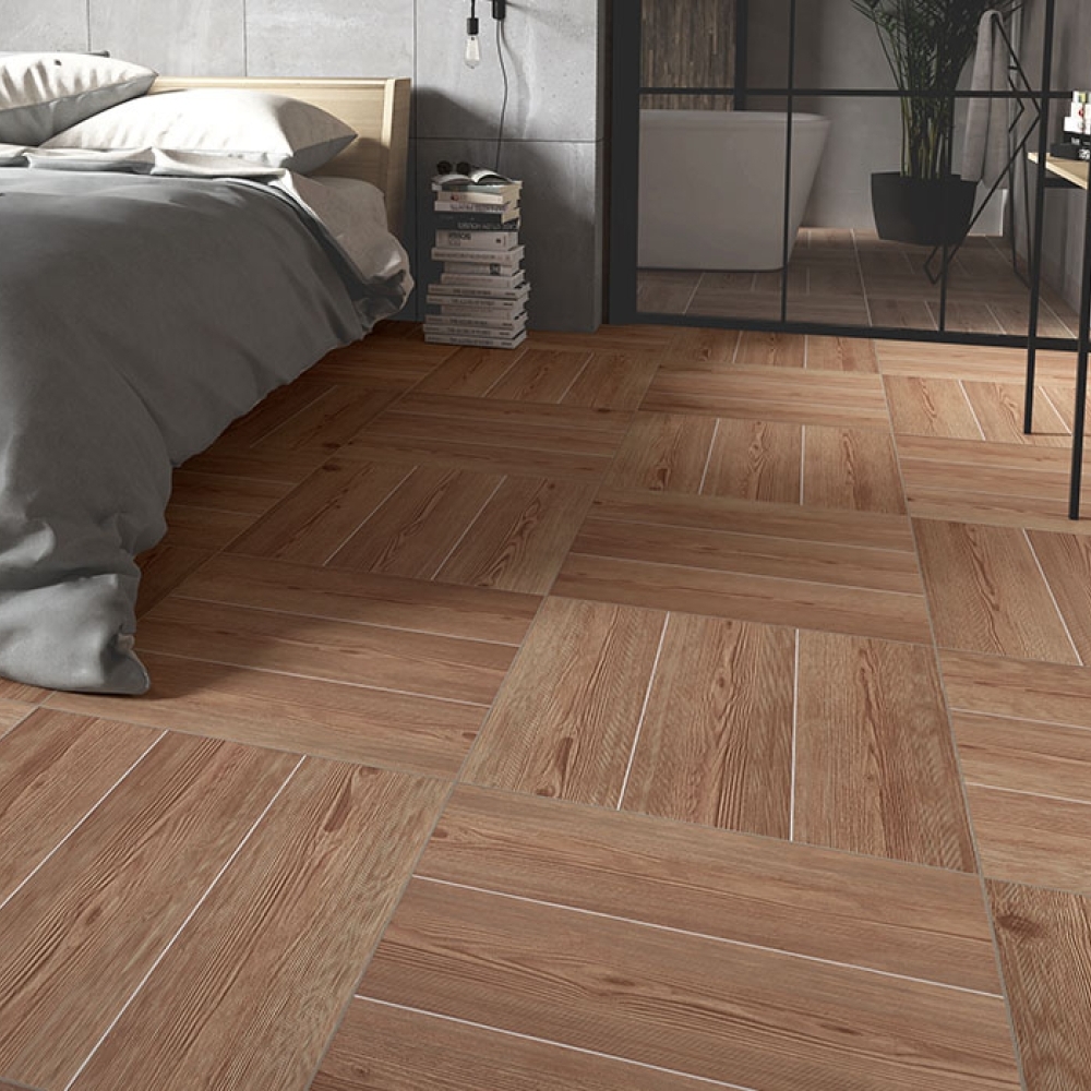 [PT60ARCERO1B] Piso Porcelánico Tecnopiso 60x60 Arce Rojo