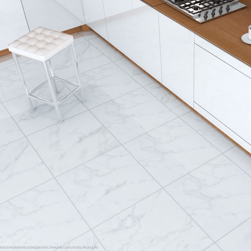 [PT60CARRAR1B] Piso Porcelánico Tecnopiso 60x60 Carrara